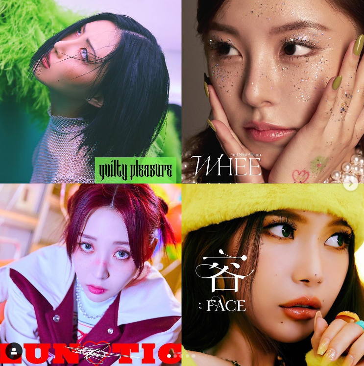 CANCIONES DE LAS MIEMBROS DE MAMAMOO COMO SOLISTAS